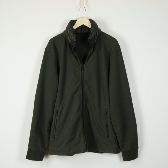 lululemon athletica Other - Lululemon Hoodless Hoodie Puffer Trim Zip Jacket